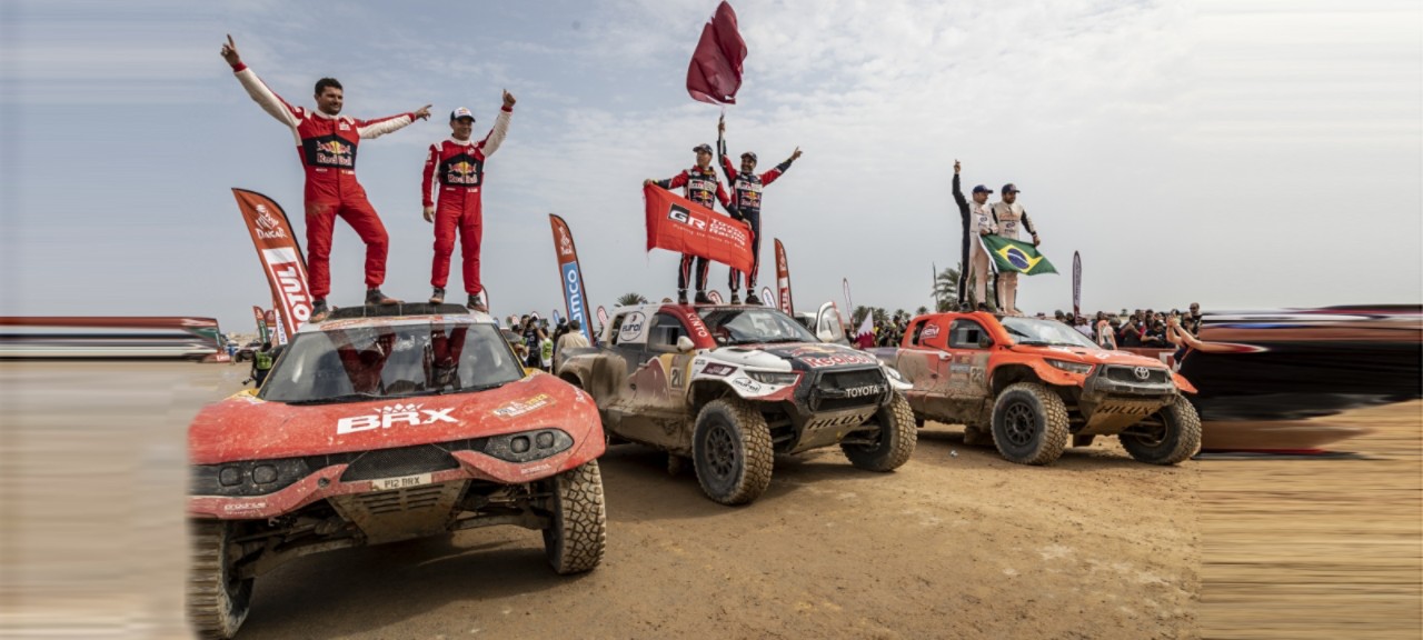 Zespół TOYOTA GAZOO Racing triumfuje w Rajdzie Dakar