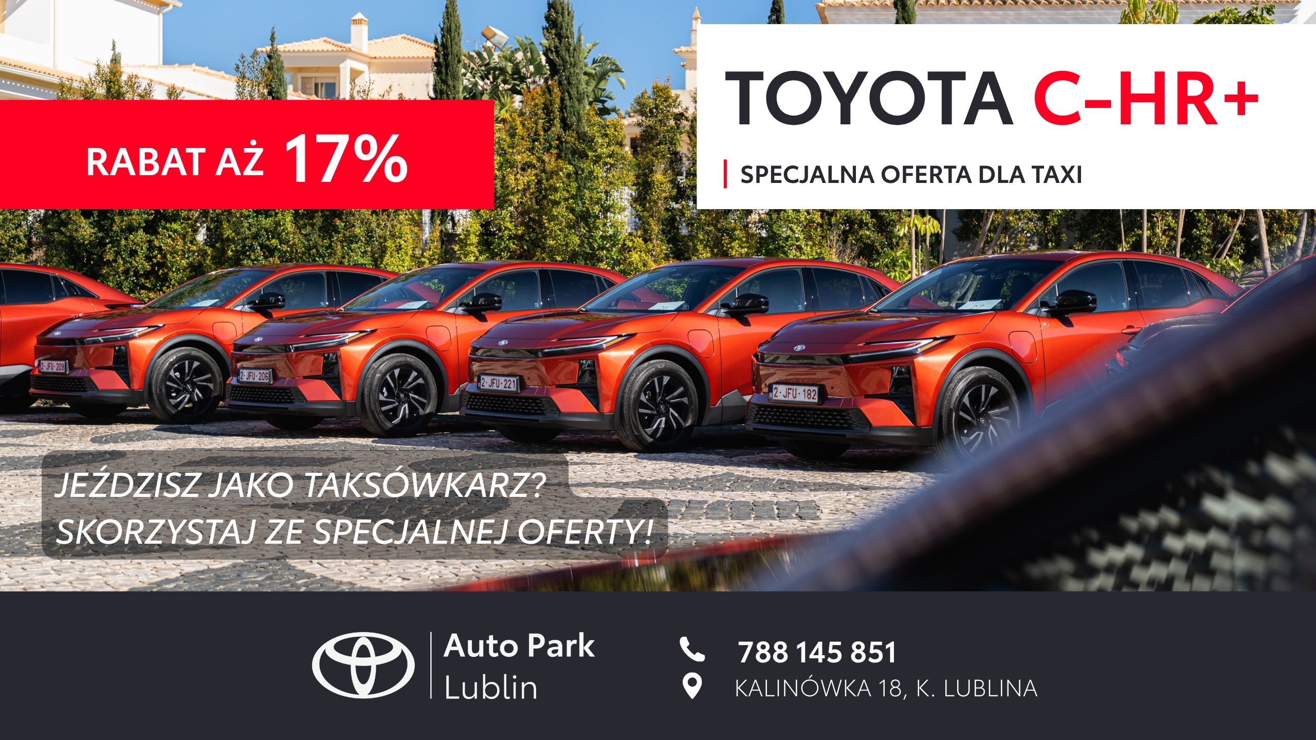 Flota C-HR+ z ofertą